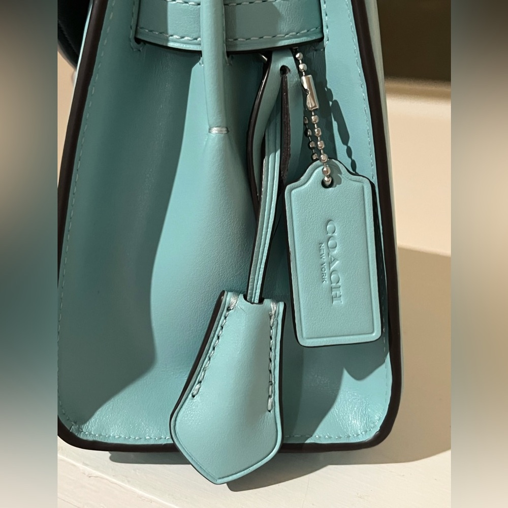 Coach Sammy Top Handle Bag 21, Faded Blue - Picture 6 of 16
